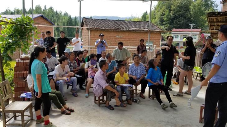 重庆市渝东司法鉴定中心“上户亲子鉴定”上门公益活动。